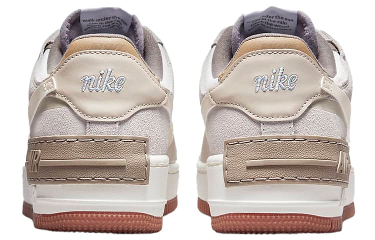 Кроссовки Nike Air Force 1 Low Shadow White Grey Purple - изображение 5