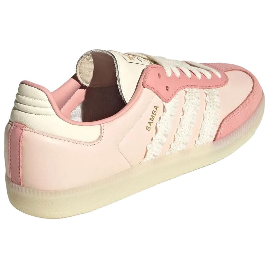 Кроссовки Adidas Originals Samba кожаные низкие кроссовки для скейтбординга женские розовые - изображение 4
