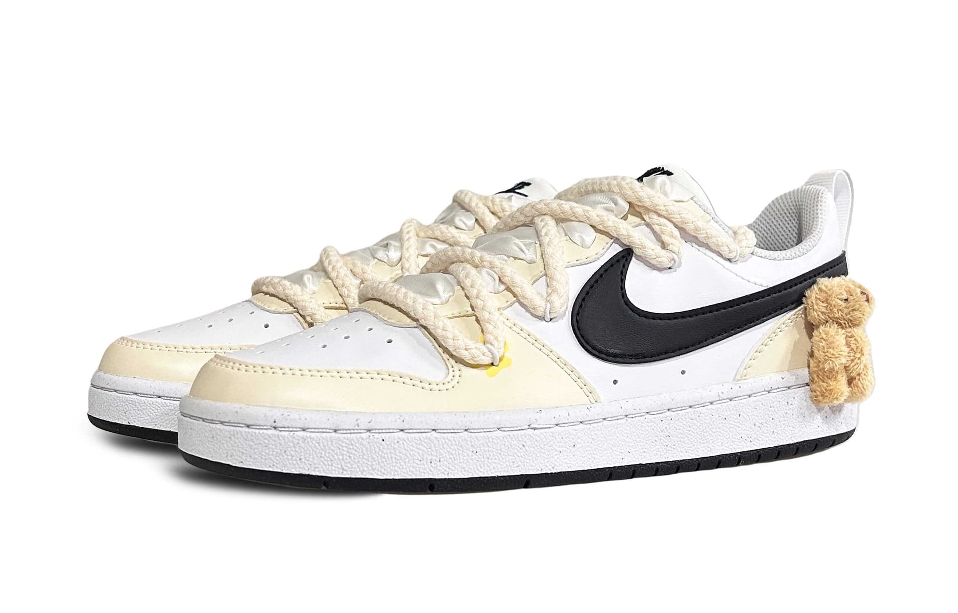 Кроссовки Nike Court Borough GS Champagne - изображение 3
