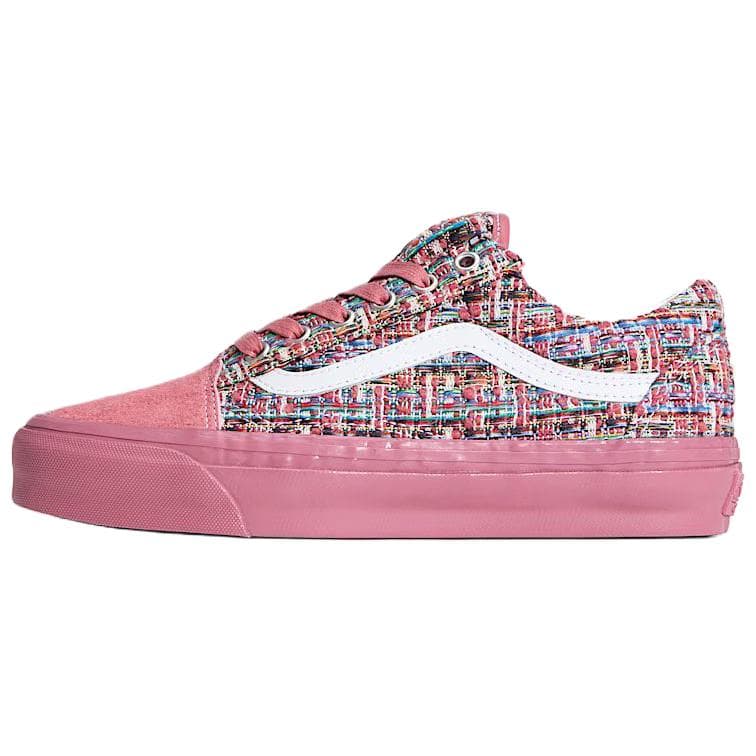 Кроссовки Vans Old Skool Low Топ Скейтборд Кроссовки Унисекс Розовые - изображение 1