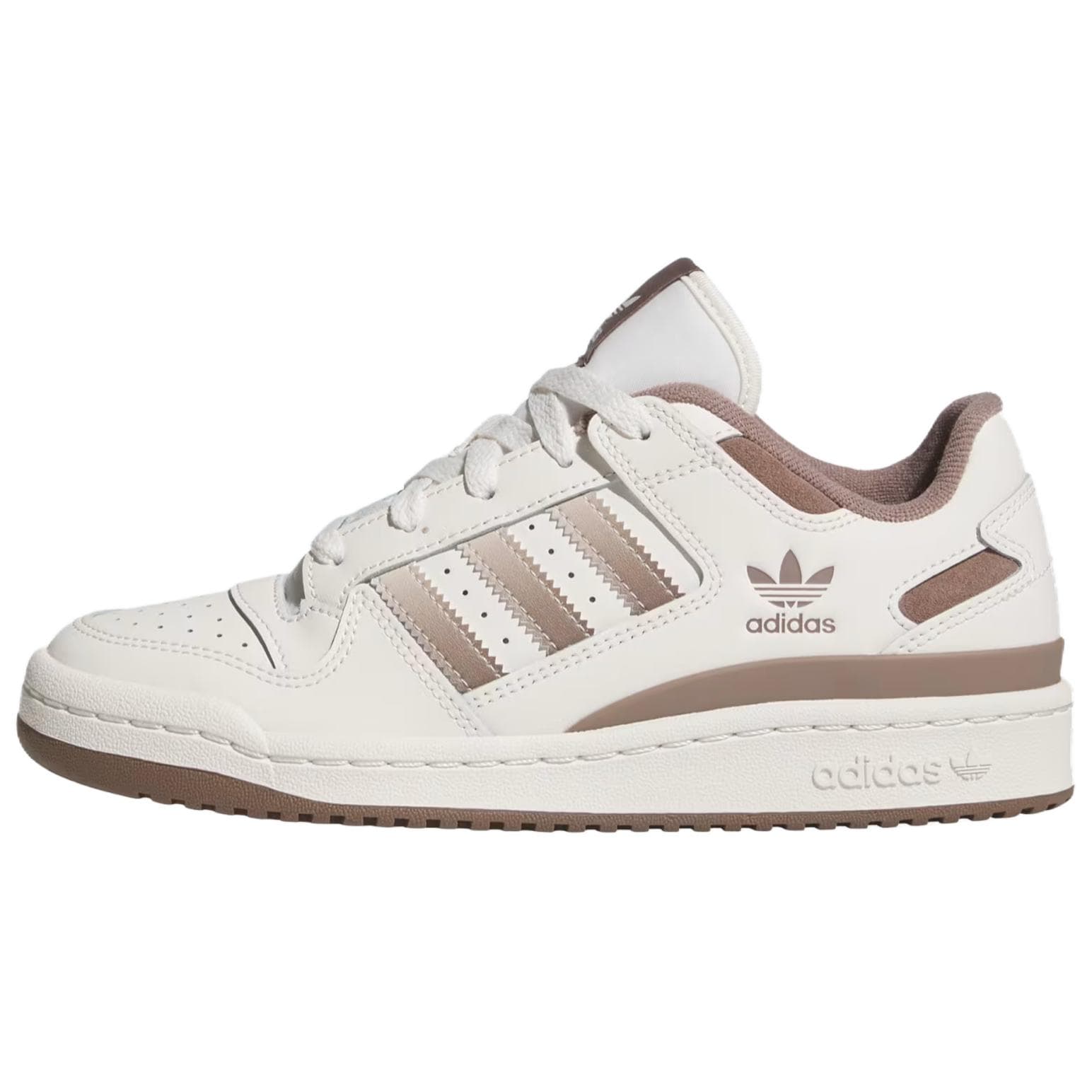 Кроссовки Adidas Originals FORUM Устойчивая к истиранию низкая обувь для скейтбординга Женская Белая - изображение 1