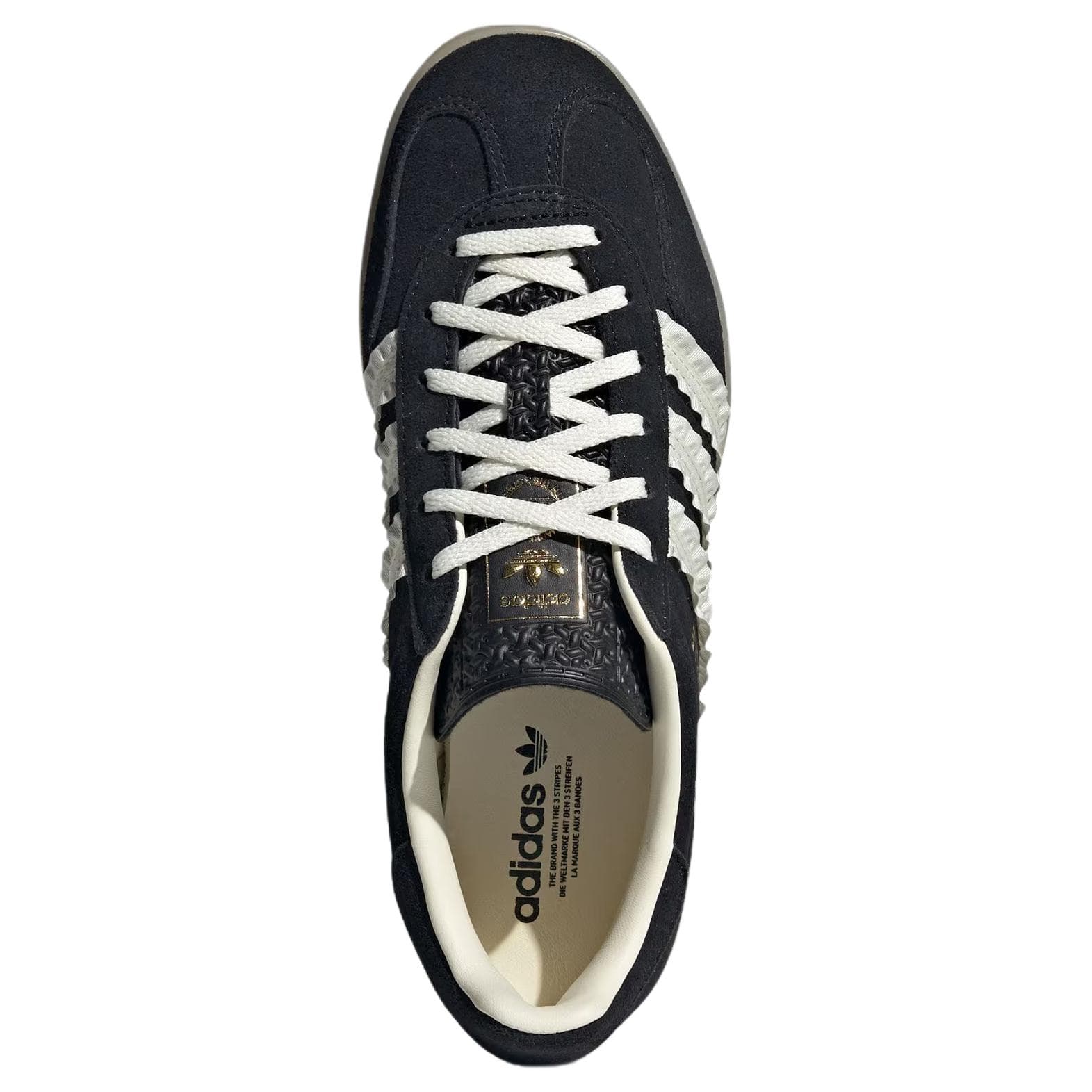 Кроссовки Adidas Originals GAZELLE INDOOR Low Топ Скейтборд Кроссовки Женские Черные - изображение 5