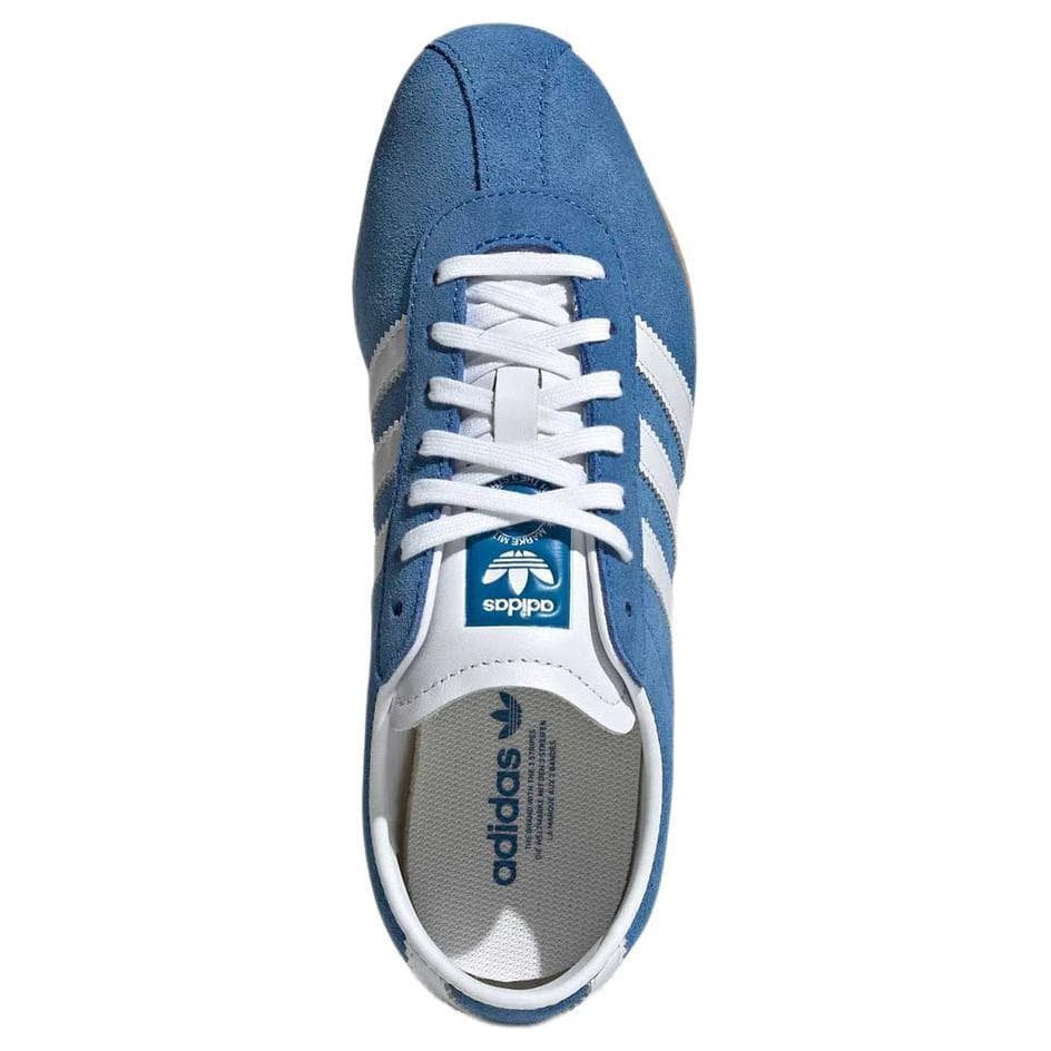 Кроссовки Adidas Originals Замша Низкий Топ Повседневная Обувь Женская Синяя - изображение 4