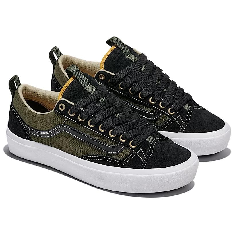 Кроссовки Vans Old Skool 36 Low Топ Скейтборд Кроссовки Мужские Темно-Зеленые - изображение 2