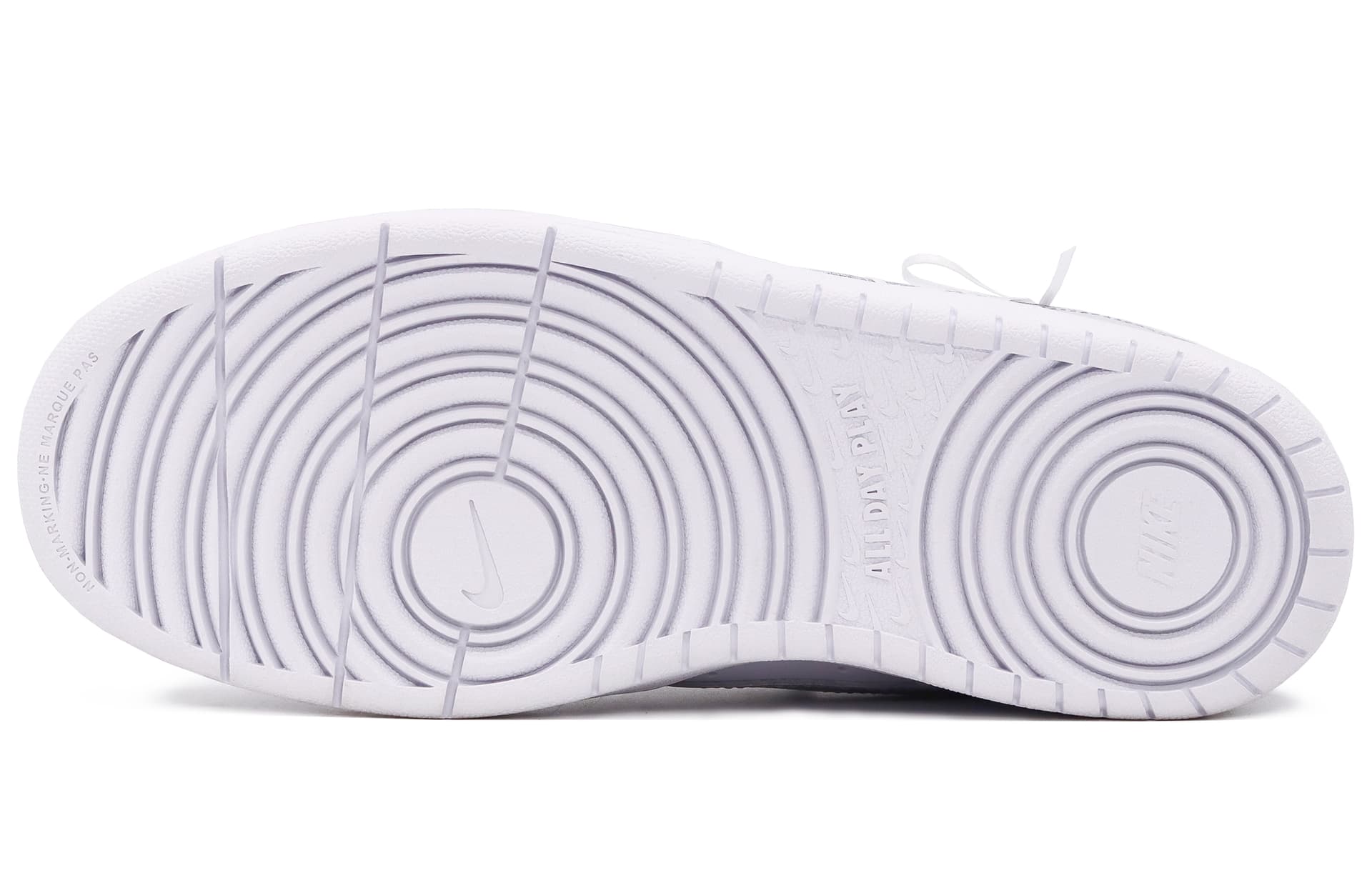 Кроссовки Nike Court Borough Low GS White Silver - изображение 6