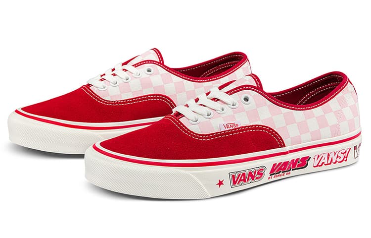 Кроссовки Vans Style 44 Anaheim Red White - изображение 2
