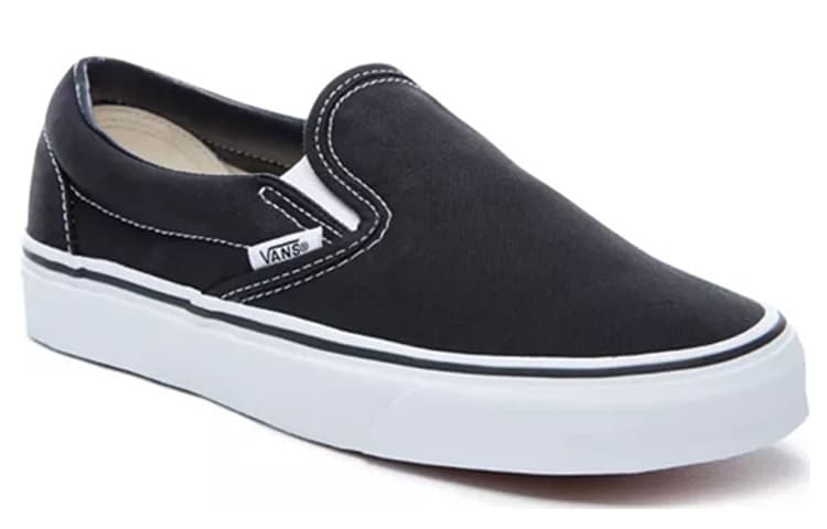 Кроссовки Vans Slip-On Classics Black White - изображение 3
