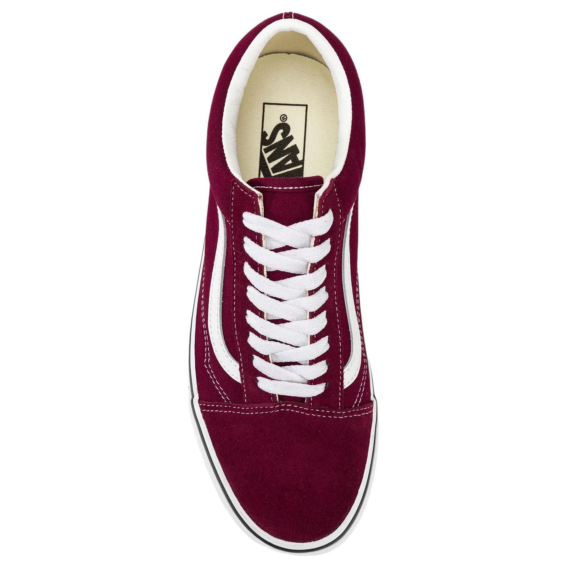 Кроссовки Vans Old Skool Low Топ Скейтборд Кроссовки Мужские Красные - изображение 4