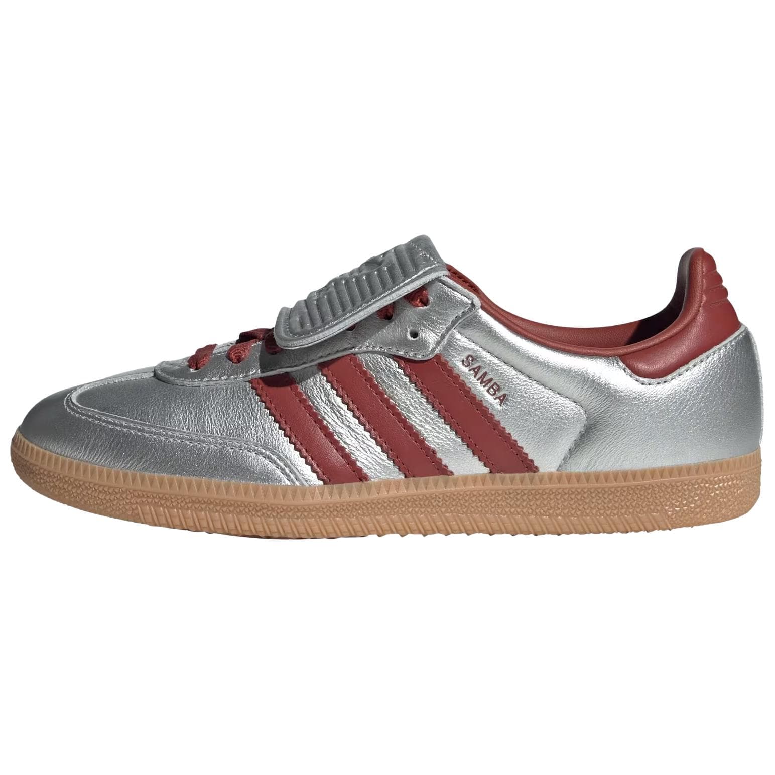 Кроссовки Adidas Originals Samba LT Low Топ Скейтборд Обувь Women's Silver Красный - изображение 1