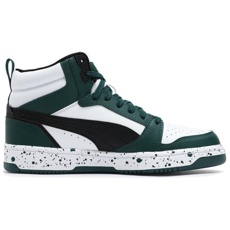Кроссовки PUMA Rebound v6 White Green - изображение 2