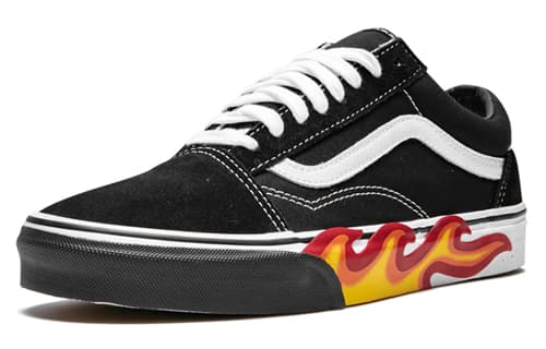 Кроссовки Vans Old Skool Flame Cut Out Black - изображение 2