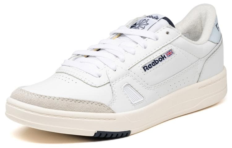 Кроссовки Reebok LT Court Устойчивая к истиранию Низкая Скейтборд Обувь Унисекс Белый Черный - изображение 3