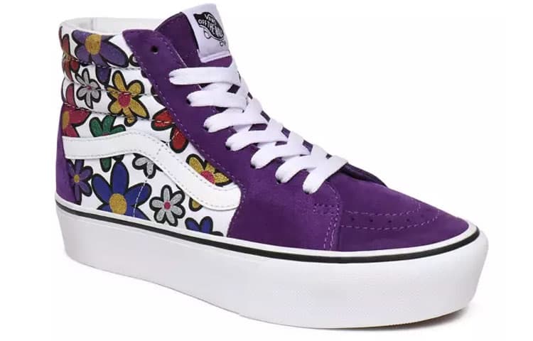 Кроссовки Vans SK8 Glitter Daisies Platform 2.0 - изображение 3