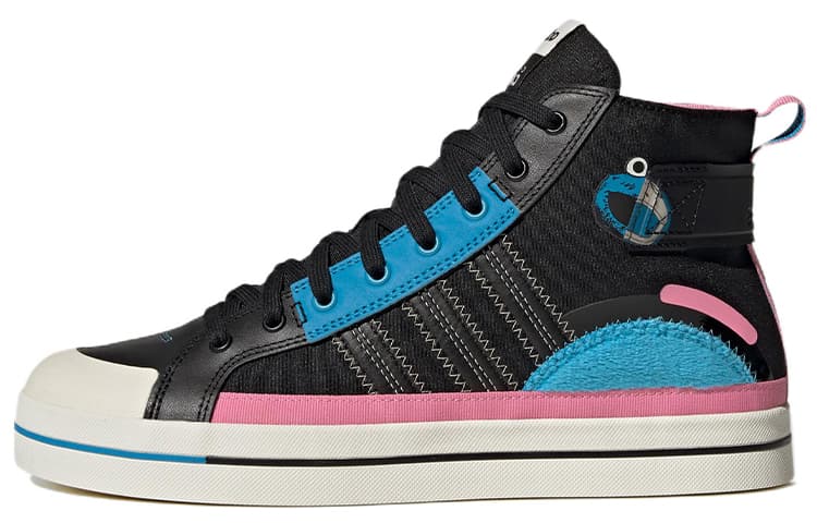Кроссовки SESAME STREET x JF x adidas neo Hi SSJF - изображение 1