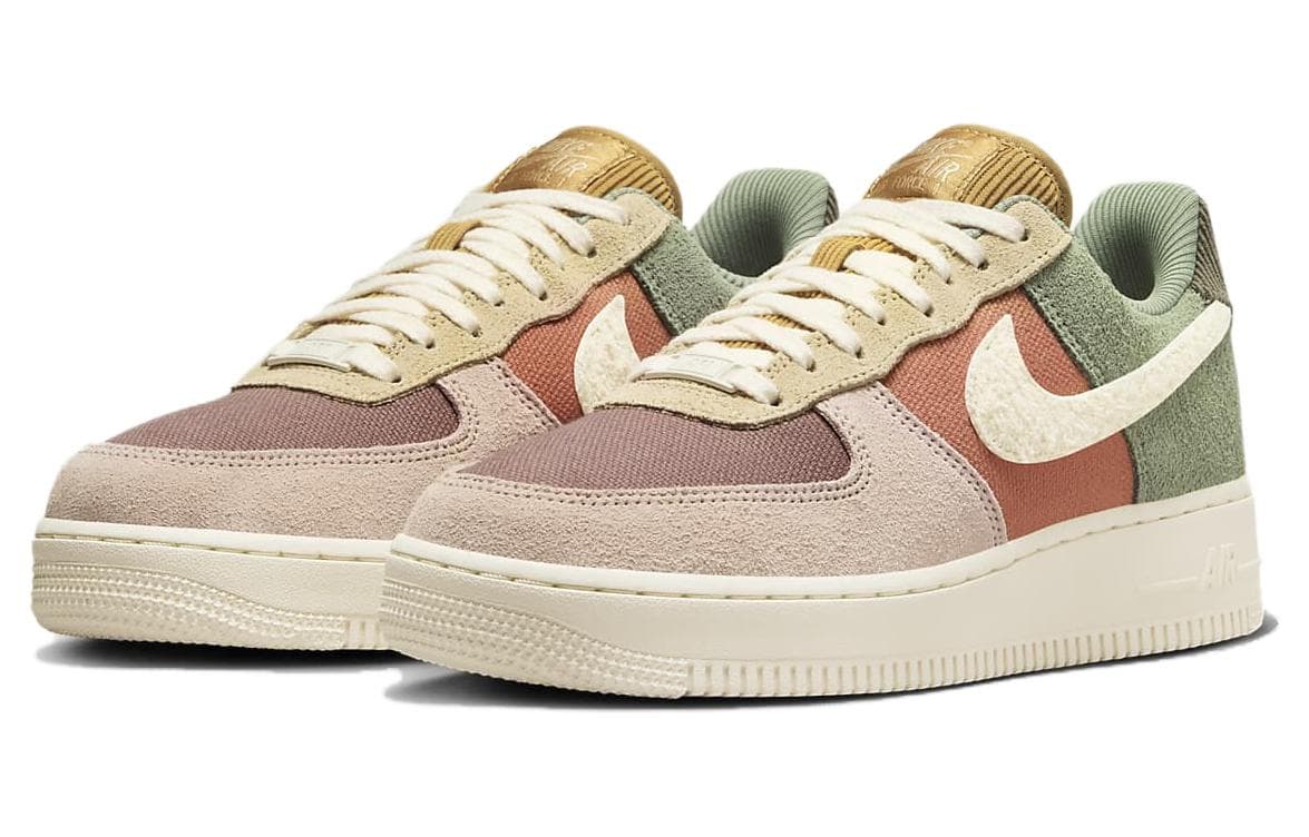 Кроссовки Nike Air Force 1 Low Red Green — фото 3