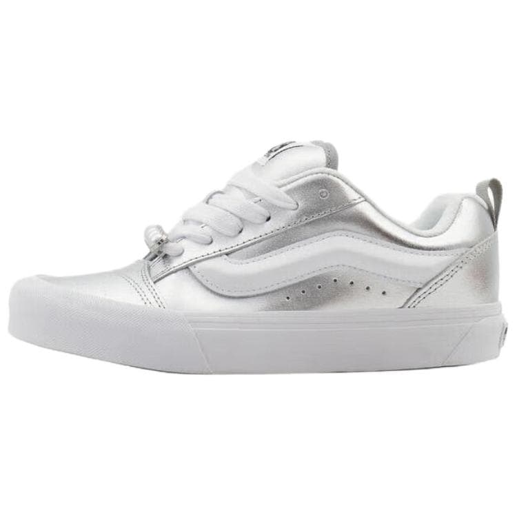 Кроссовки Vans Knu Skool Low Топ Скейтборд Обувь Унисекс Серебряный - изображение 1