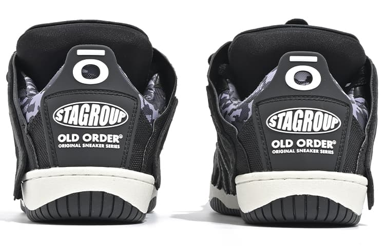 Кроссовки STA x OLD ORDER Skater 001 Black Nylon Special Edition - изображение 4