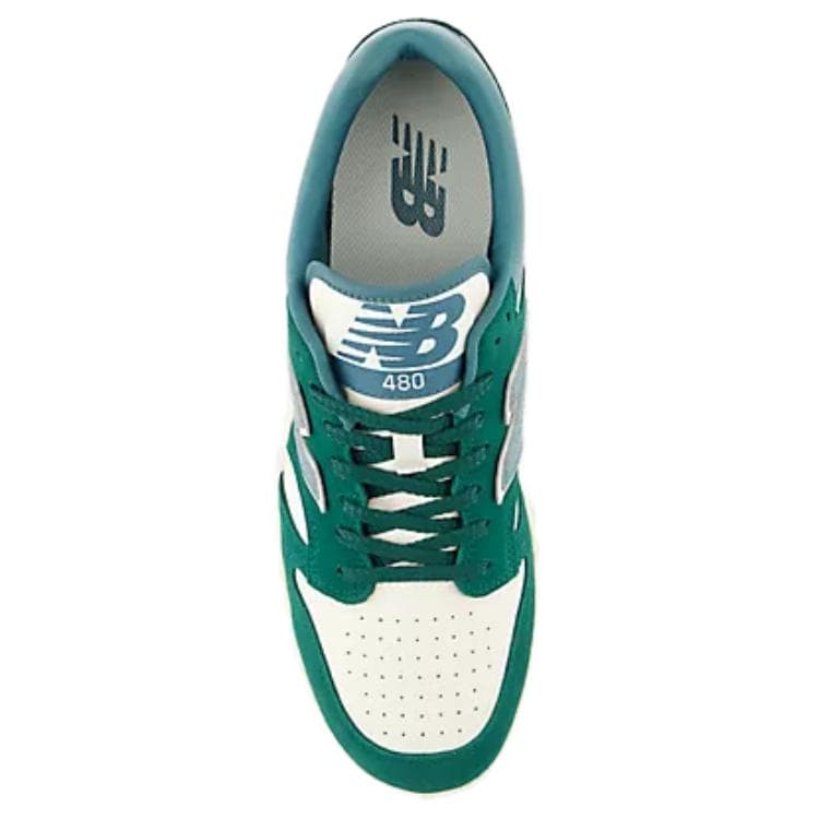 Кроссовки New Balance NB 480 Low Топ Скейтборд Кроссовки Мужские Болотный Зеленый - изображение 3