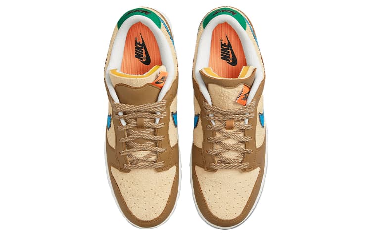 Кроссовки size? x Nike Dunk Low Brown - изображение 4