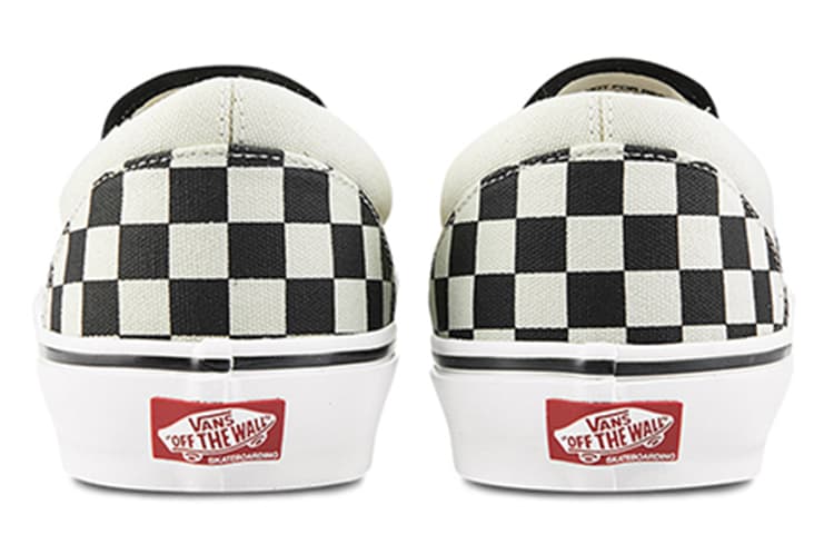 Кроссовки Vans Slip-On Skate Classics Black White - изображение 5