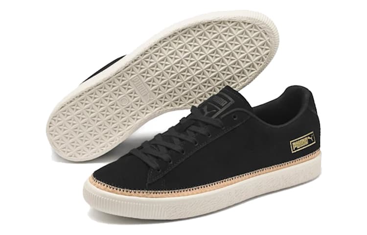 Кроссовки PUMA Suede Trim DLX Black - изображение 3