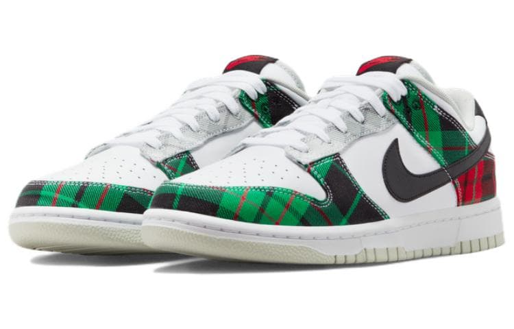 Кроссовки Nike Dunk Low Retro "Plaid" — фото 3