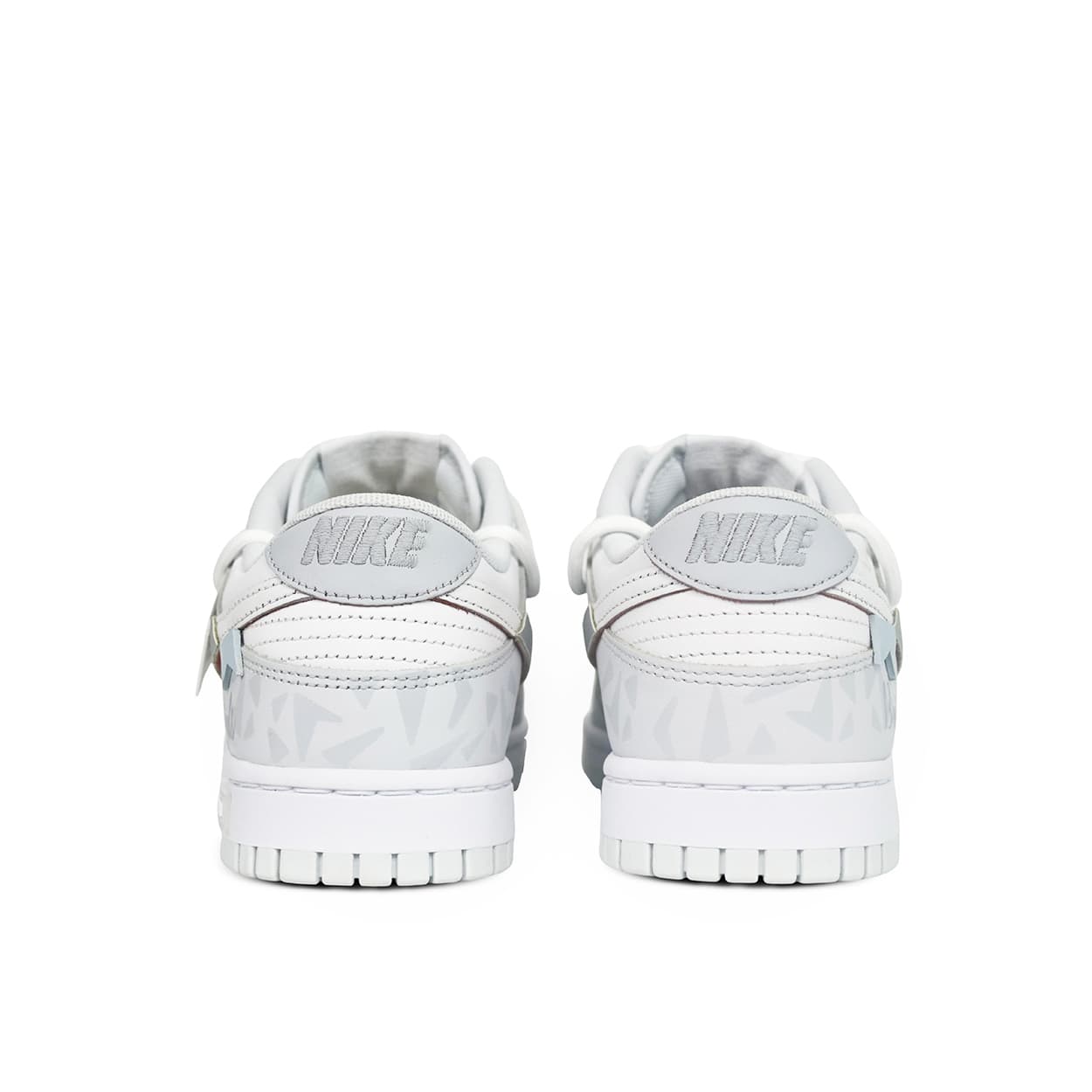 Кроссовки Nike Dunk Low Retro White Silver - изображение 4