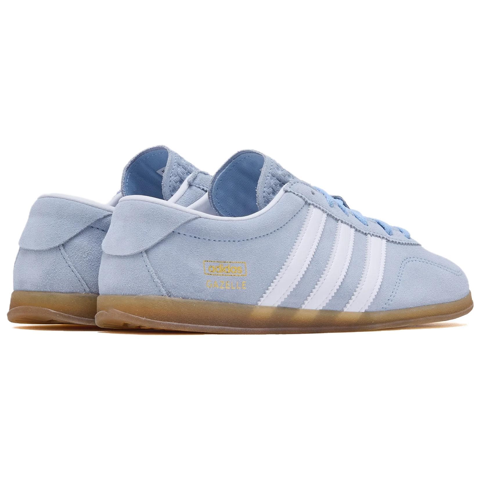 Кроссовки Adidas Originals Gazelle Abrasion Resistant Низкие Кроссовки для скейтбординга Женские Синие - изображение 4