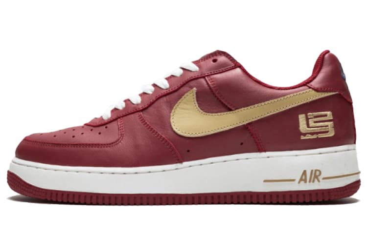 Кроссовки Nike Air Force 1 Low Red Gold