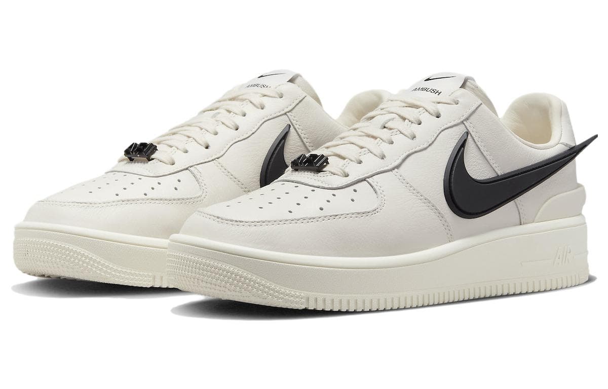 Кроссовки AMBUSH x Nike Air Force 1 Low White — фото 3