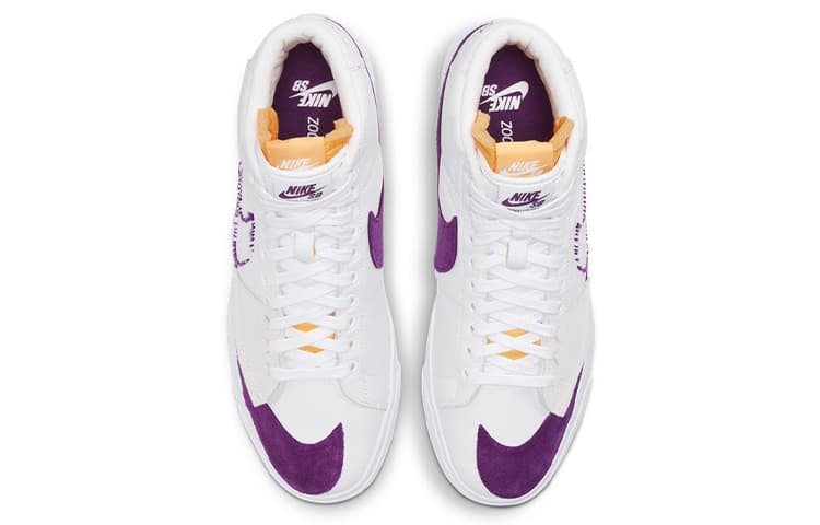 Кроссовки Nike Blazer Edge Lakers Colorway - изображение 4