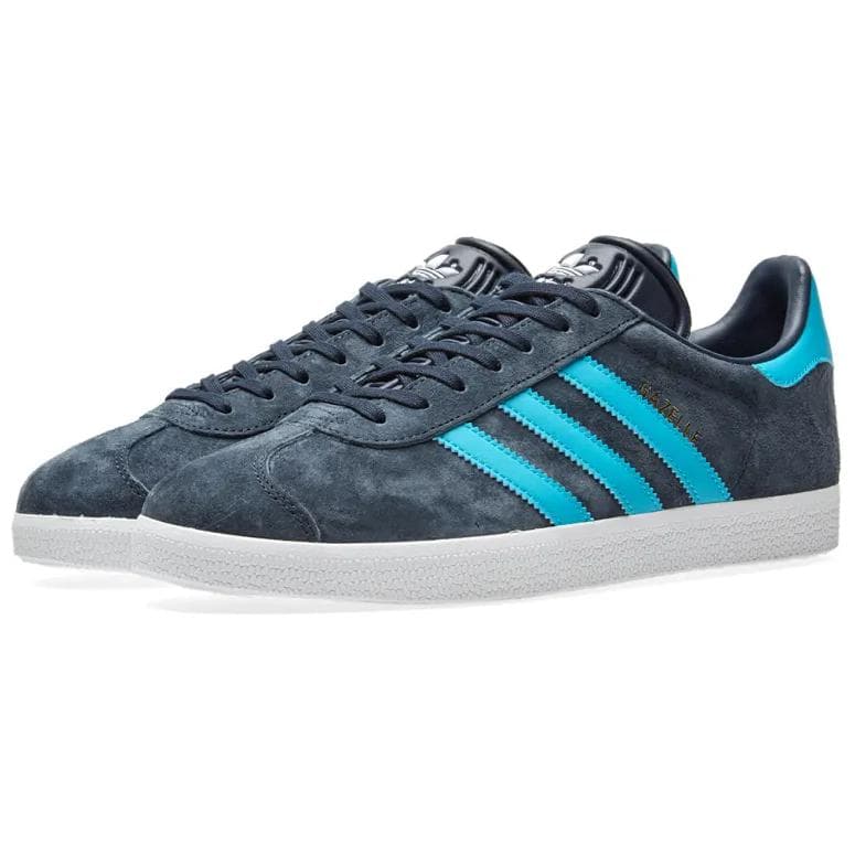 Кроссовки Adidas Originals Gazelle Low Скейтборд Кроссовки Мужские Синие - изображение 2