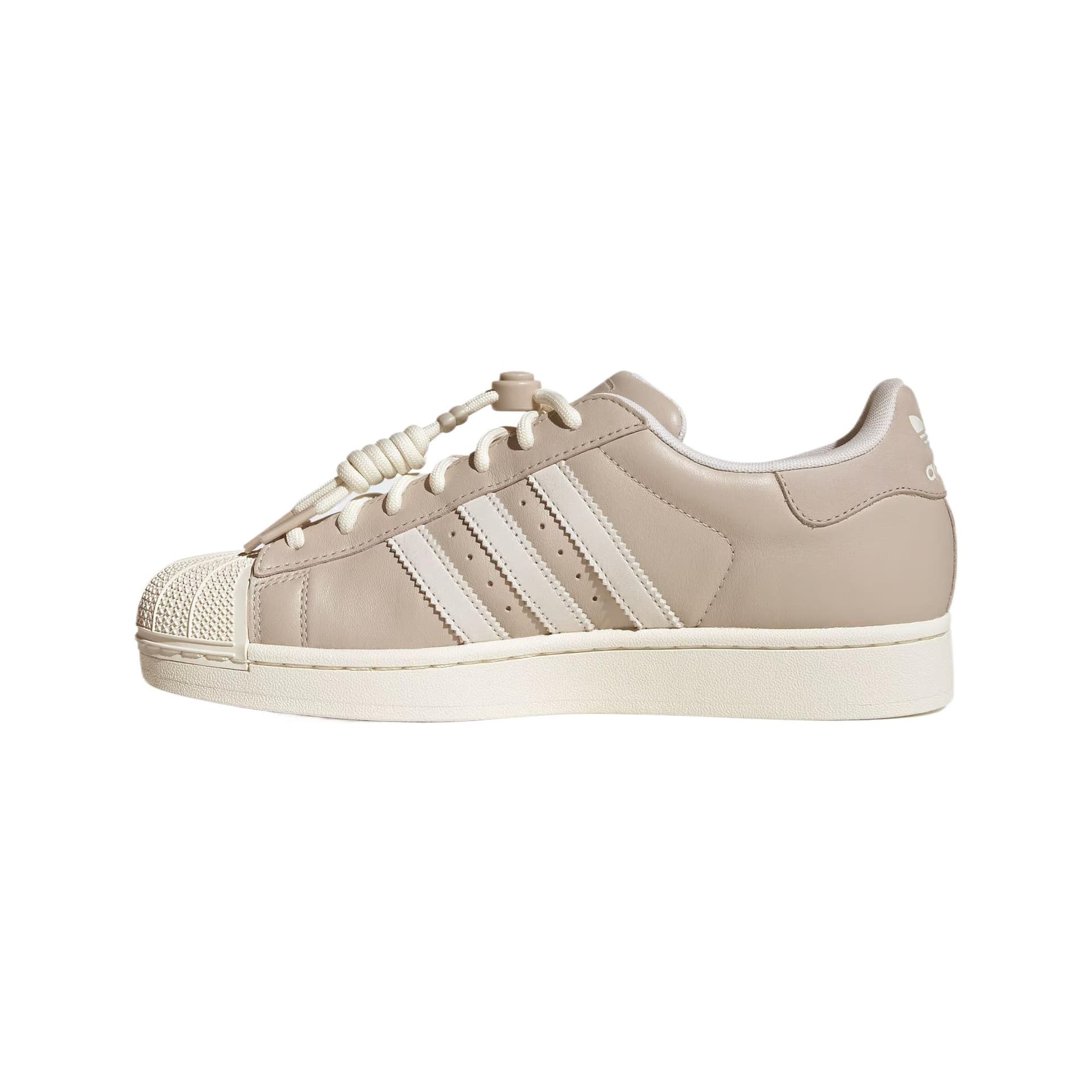 Кроссовки Adidas Originals SUPERSTAR 2 Легкий Low Топ Скейтборд Обувь Унисекс Коричневый белый - изображение 2