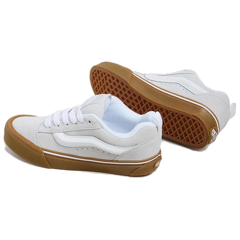 Кроссовки Vans Knu Skool Low Топ Скейтборд Обувь Женская Белая - изображение 5