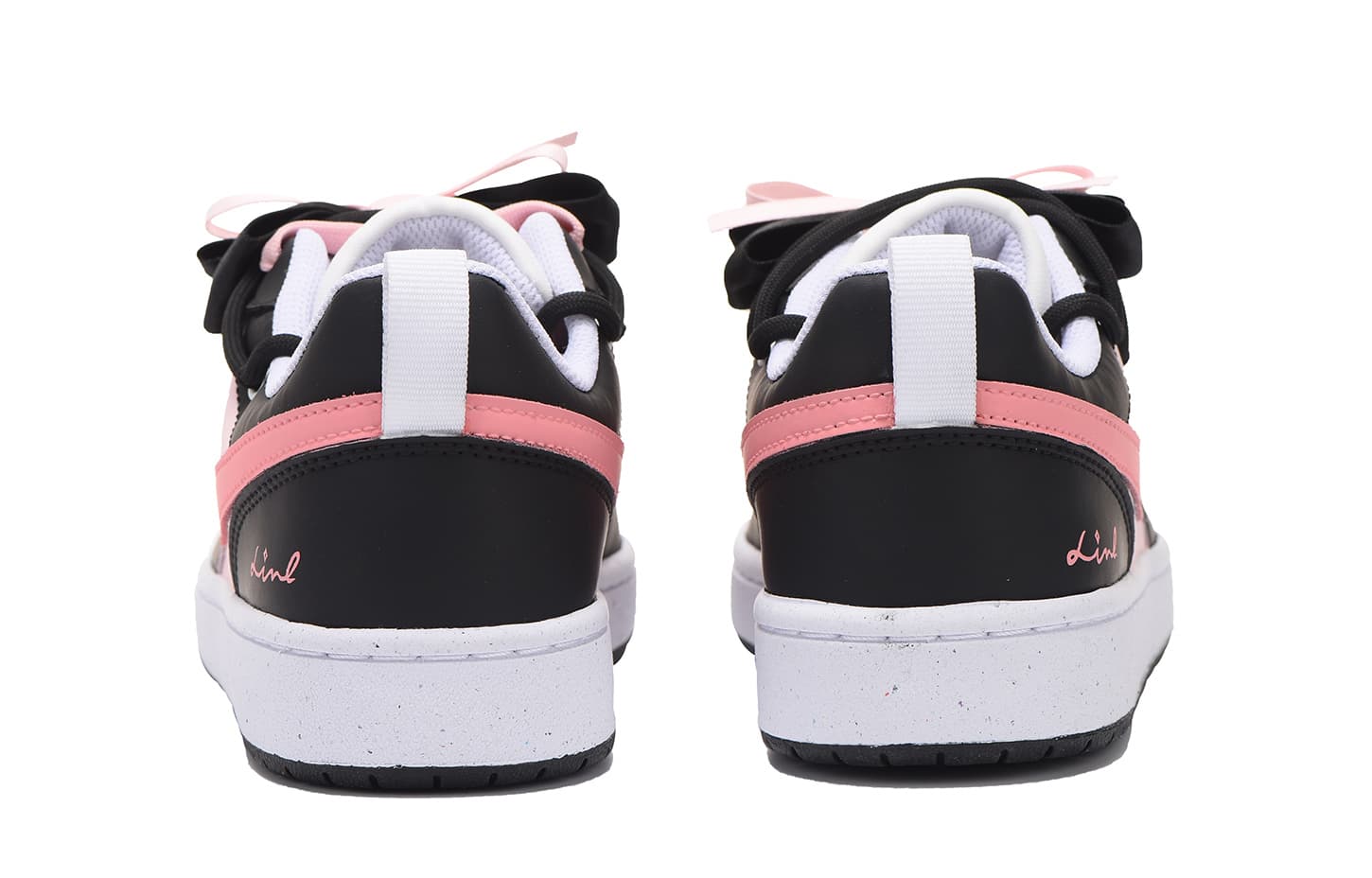 Кроссовки Nike Court Borough GS Black Pink - изображение 5
