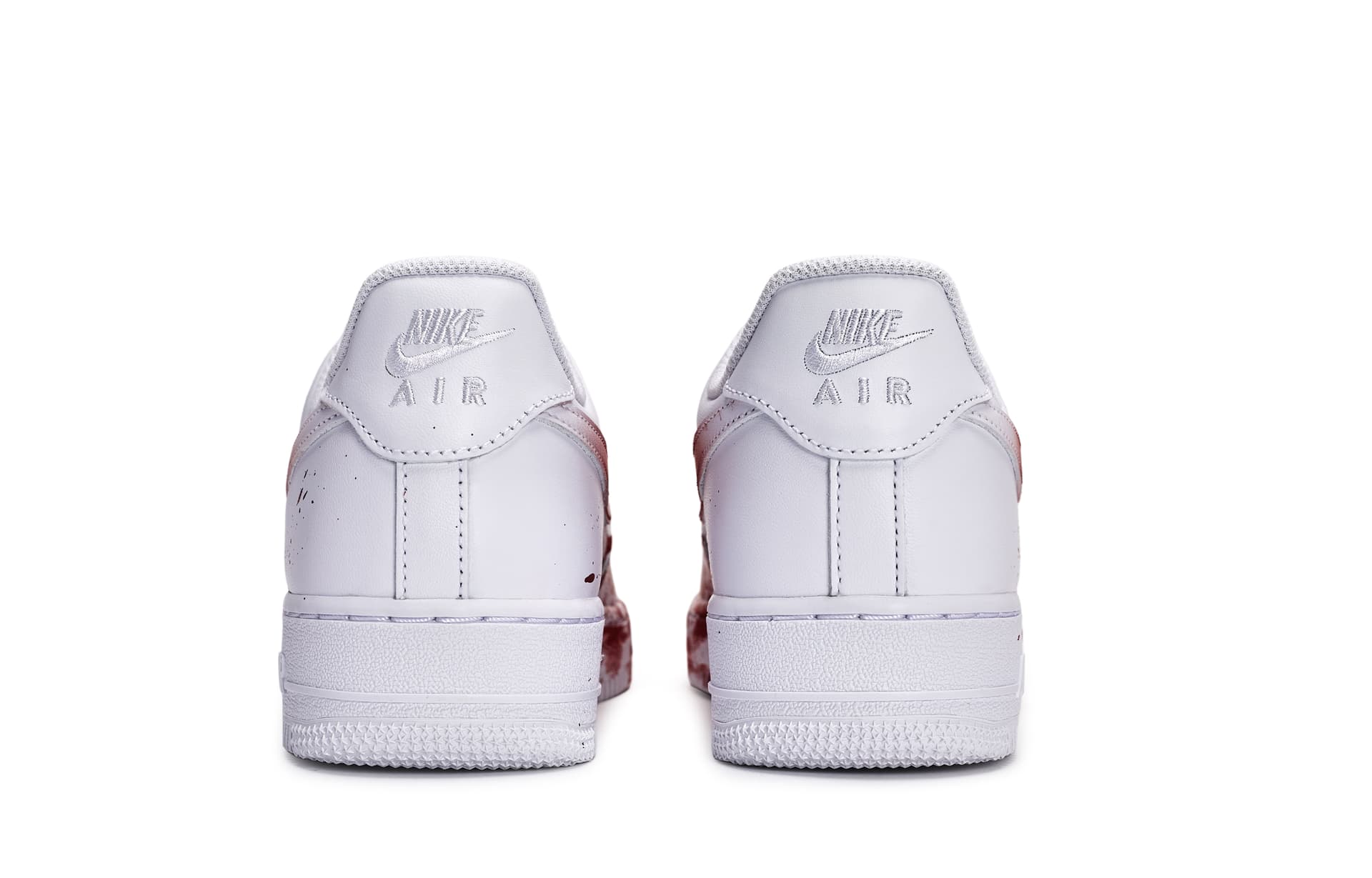 Кроссовки Nike Air Force 1 Low White Red — фото 5