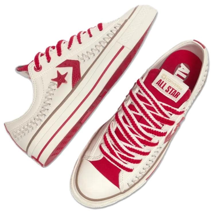 Кроссовки Converse Star Player 76 Beige Red - изображение 4