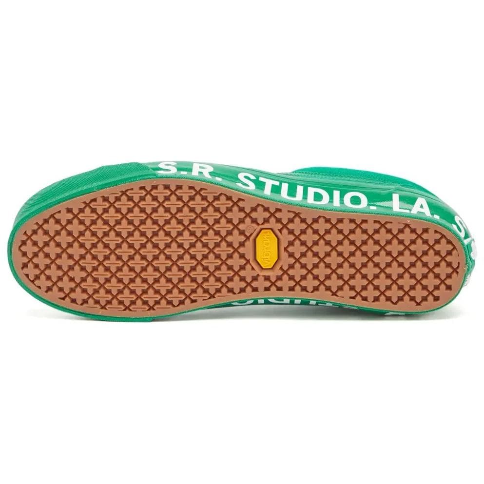 Кроссовки Vans Low Top Скейтборд Кроссовки Унисекс Зеленые - изображение 2