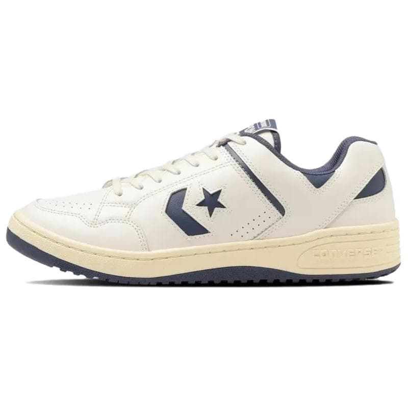 Кроссовки converse weapon Противоскользящая износостойкая Лоу-топы Скейтборд Обувь Унисекс Белый и синий цвет - изображение 1