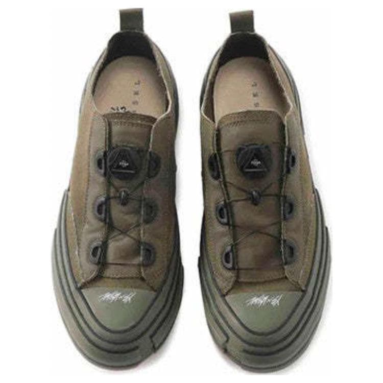 Кроссовки xVESSEL G.O.P. Lows for Y'S Olive - изображение 3