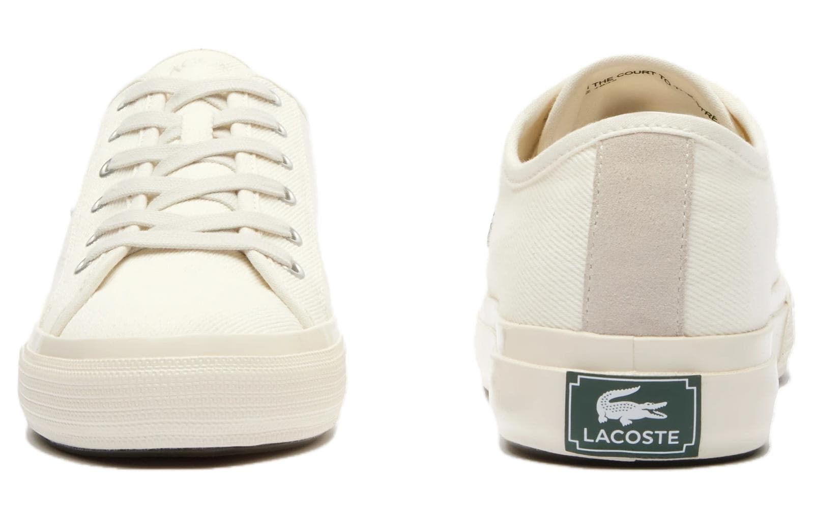 Кроссовки Lacoste Canvas Low Top Sneakers - изображение 4