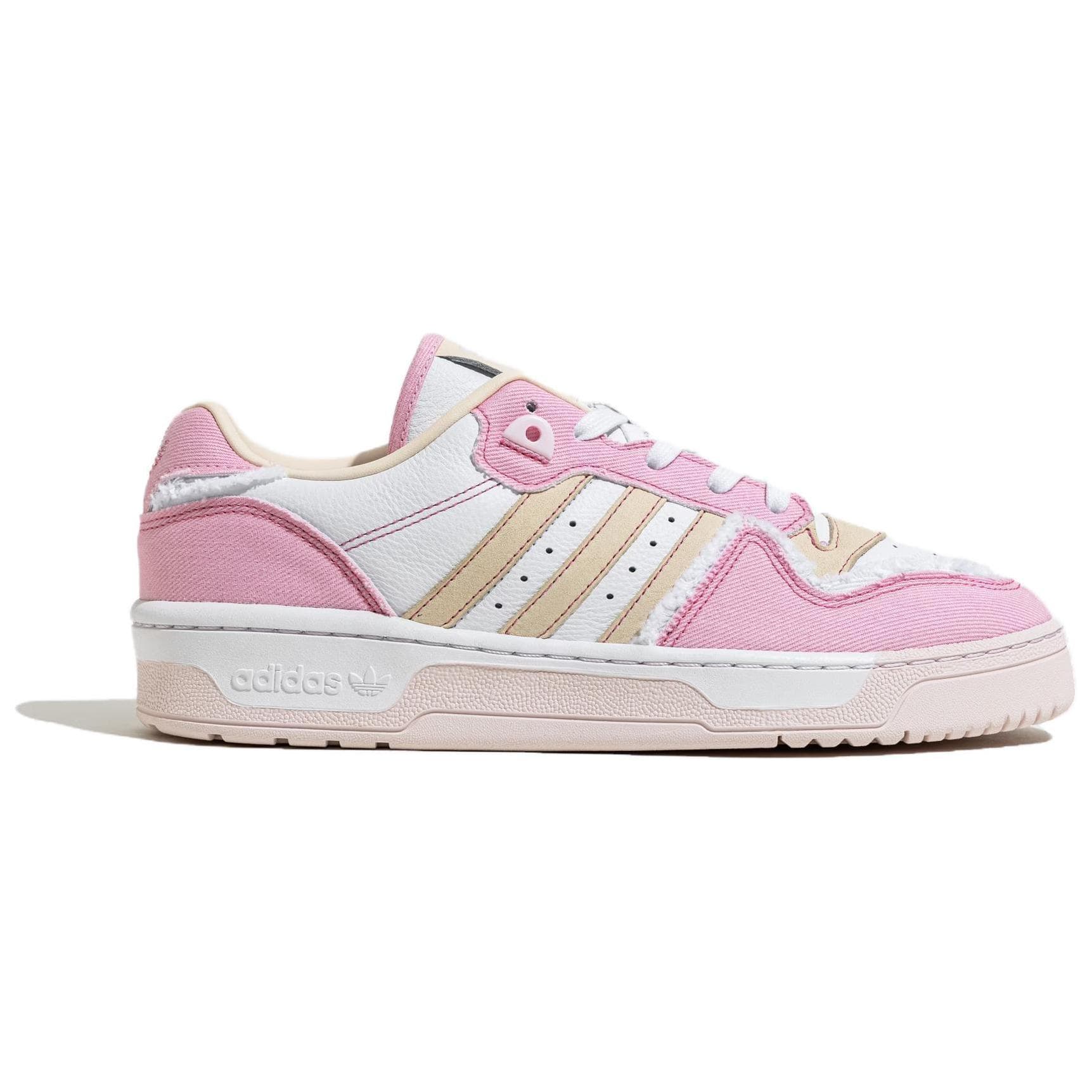 Кроссовки adidas Rivalry Low Pink Yellow White - изображение 2