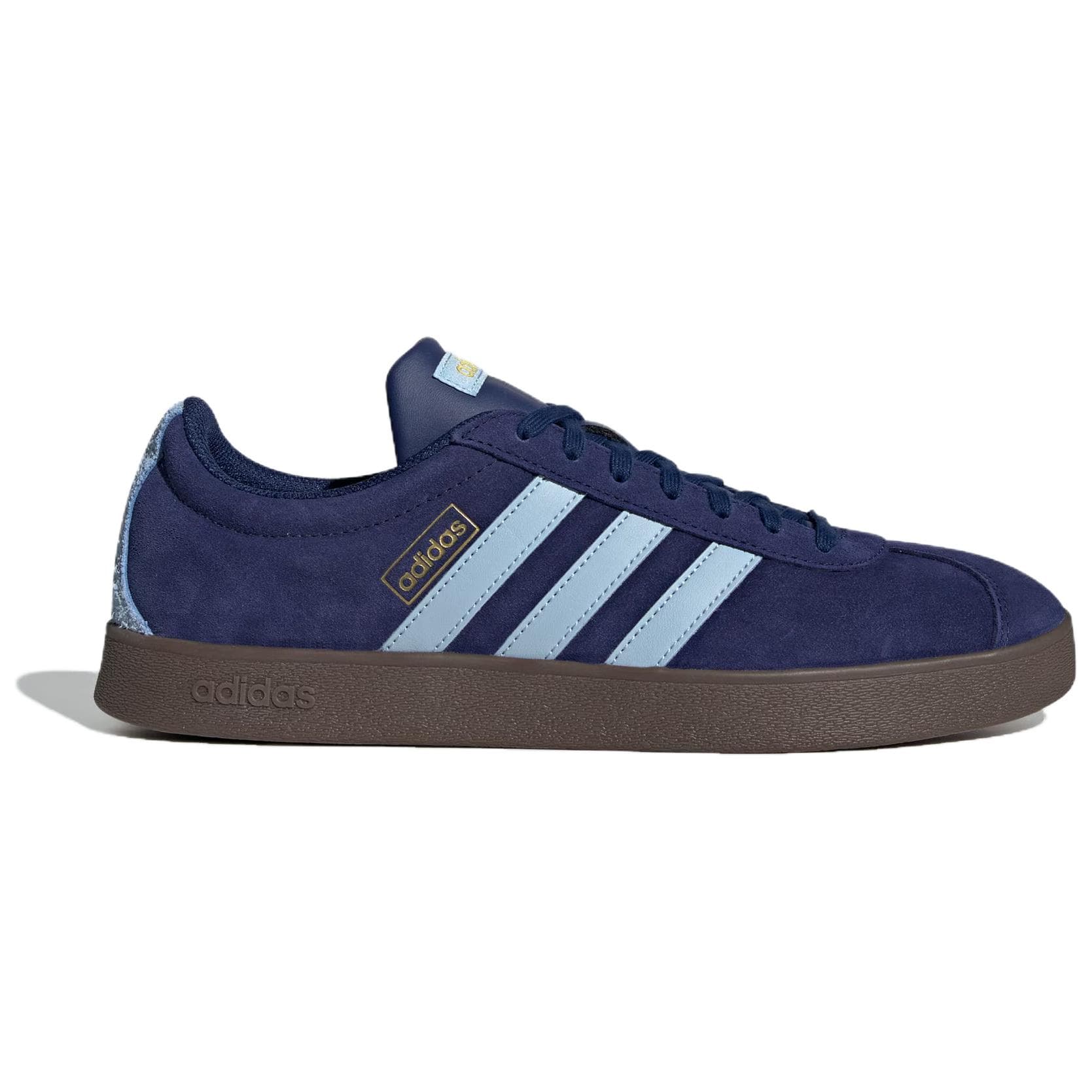 Кроссовки Adidas VL Court 2,0 Low Топ Кеды немецкой армии (GAT) Унисекс Синий - изображение 2