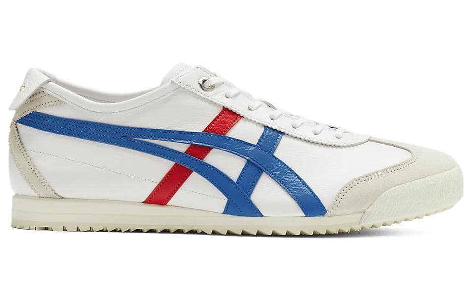 Кроссовки Onitsuka Tiger Mexico 66 White Red Blue - изображение 2