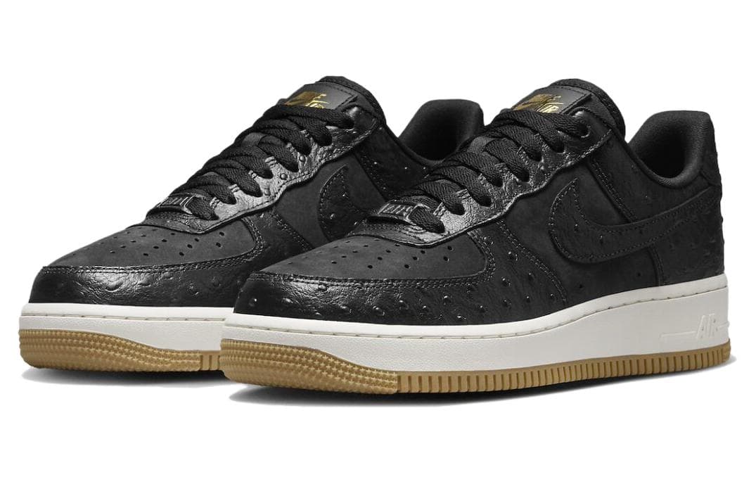 Кроссовки Nike Air Force 1 "Black Ostrich" - изображение 3