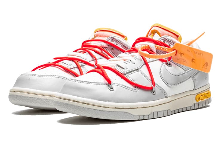 Кроссовки OFF-WHITE x Nike Dunk Low "The 50" — фото 2