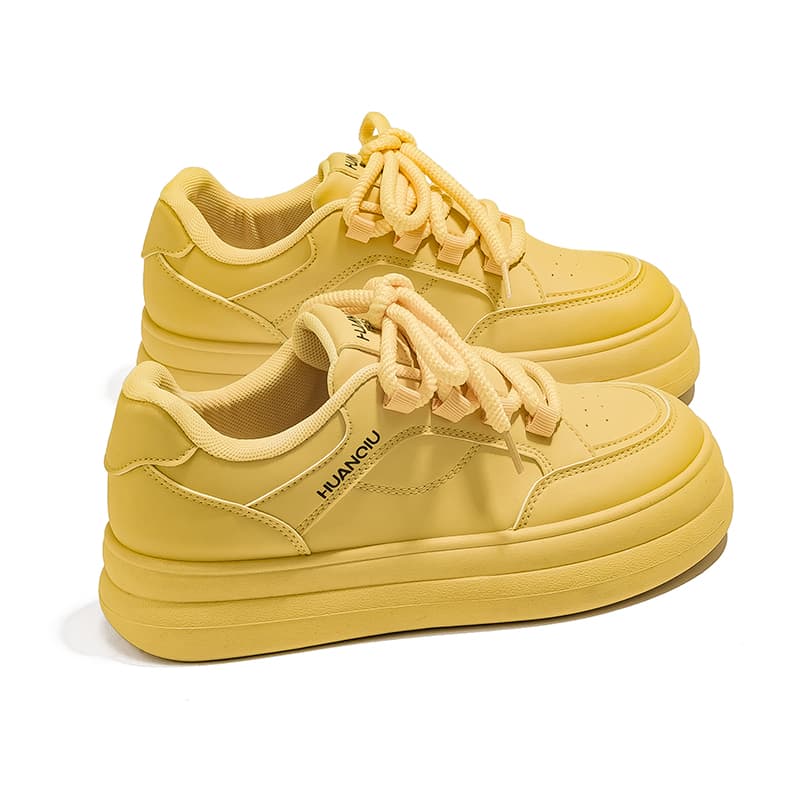 Кроссовки HUANQIU Lemon Yellow - изображение 3