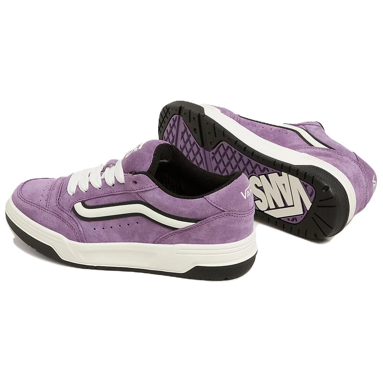 Кроссовки Vans HYLANE Коллекция Устойчивые к истиранию Низкие Кроссовки для скейтбординга Унисекс Фиолетовые - изображение 2