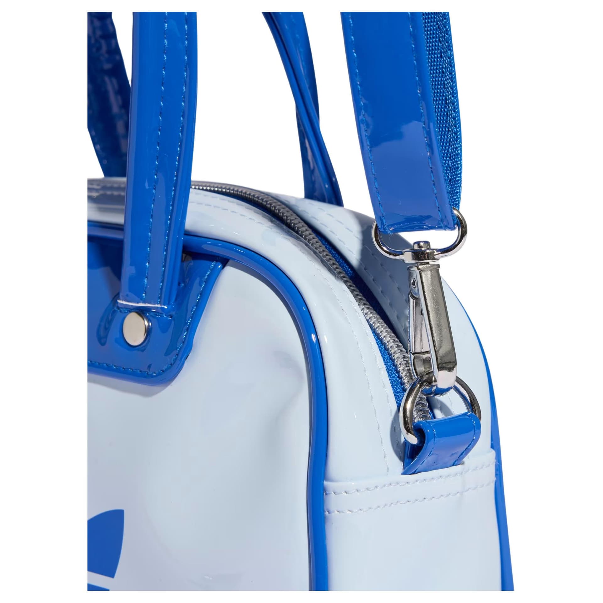 Сумка Adidas Originals Adicolor Полиуретан Bowling Bag Mini Version Женский Синий - изображение 6