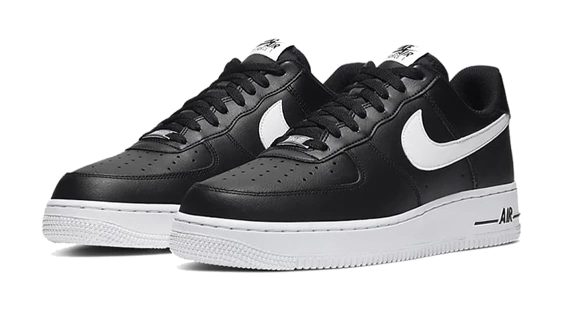 Кроссовки Nike Air Force 1 '07 Low Black - изображение 3